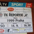 Otevření zrekonstruovaného hřiště:FKŘ vs. Praha 1999