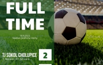 TJ Sokol Cholupice : FK Řeporyje 2:2 (1:0)