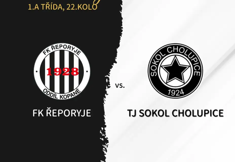Řeporyje přivítají na domácí půdě Cholupice
