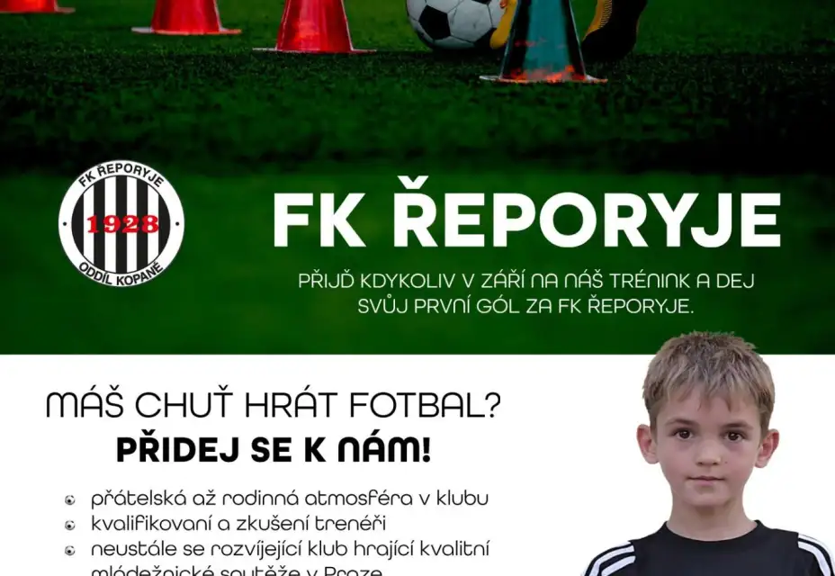 Září bude patřit řeporyjskému náboru