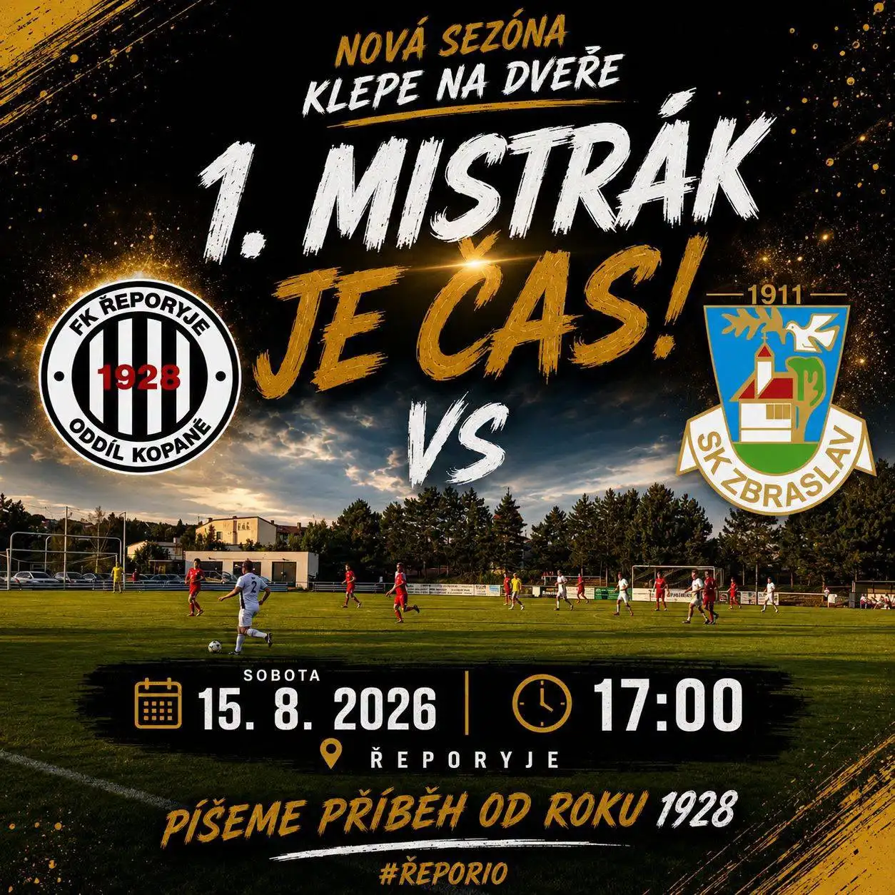 První domácí zápas 2026 / 2027 je tady !