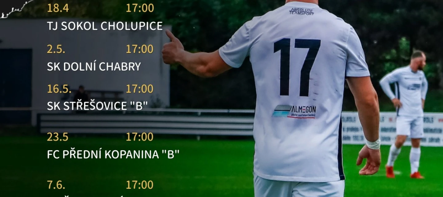 Řeporyjské áčko čeká 5 domácích zápasů