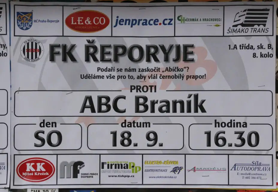 FK Řeporyje vs. ABC Braník (23.11.2021)