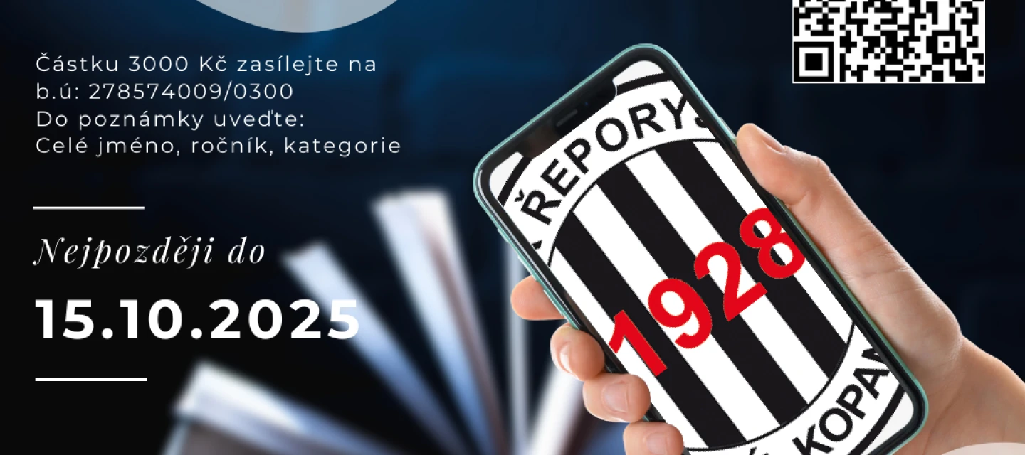 Placení členských příspěvků do 15.10.2025