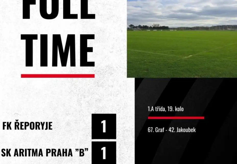 FK Řeporyje : SK Aritma Praha 