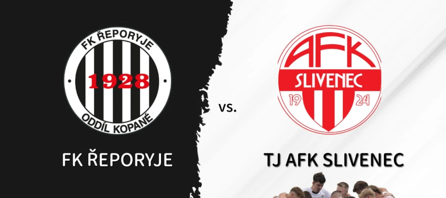 Řeporyje přivítají v druhém derby sezóny Slivenec