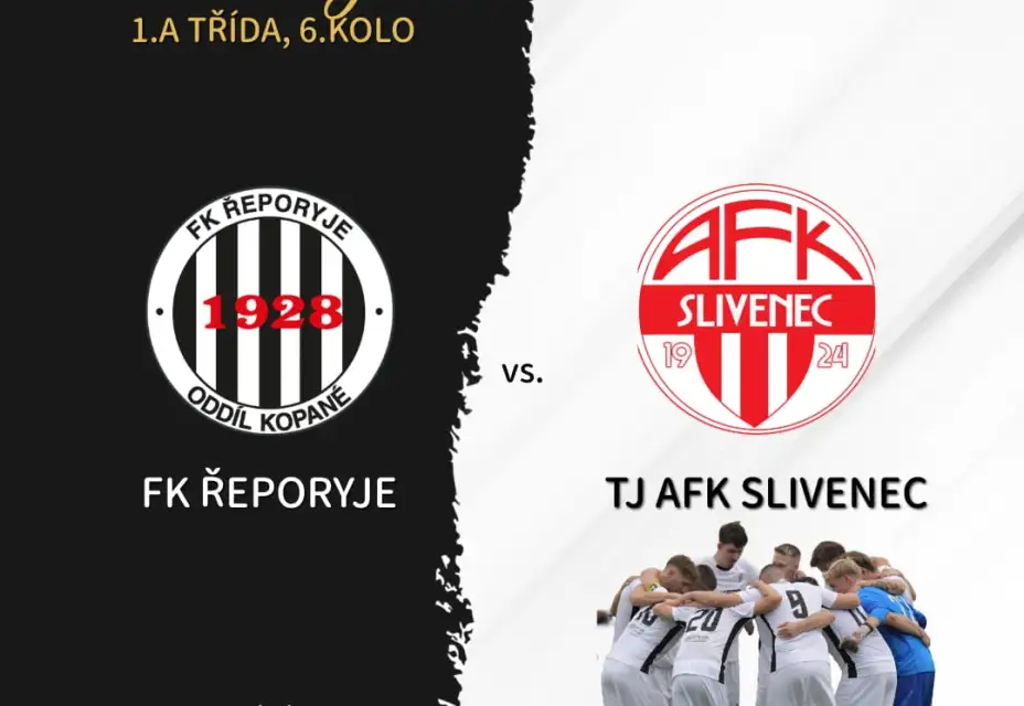 Řeporyje přivítají v druhém derby sezóny Slivenec
